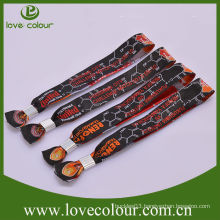 High quality hot sell printed wristband for church supplies